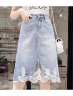 พรีออเดอร์ กระโปรงสั้น กระโปรงทำงาน ลายจุด สีกรม พรีออเดอร์ กระโปรงสั้น กระโปรงทำงาน ลายจุด สีกรม